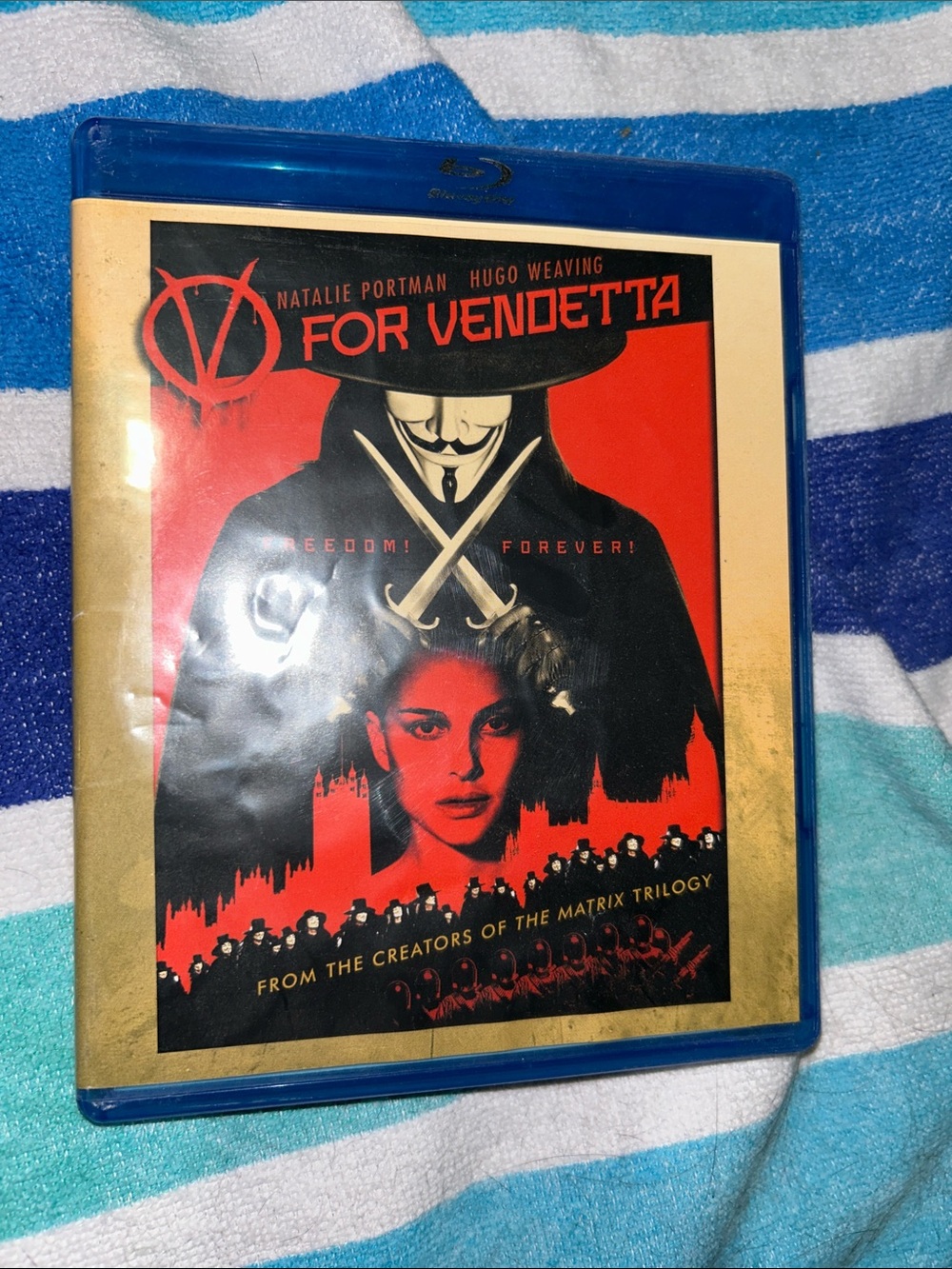 V for Vendetta Blu-ray